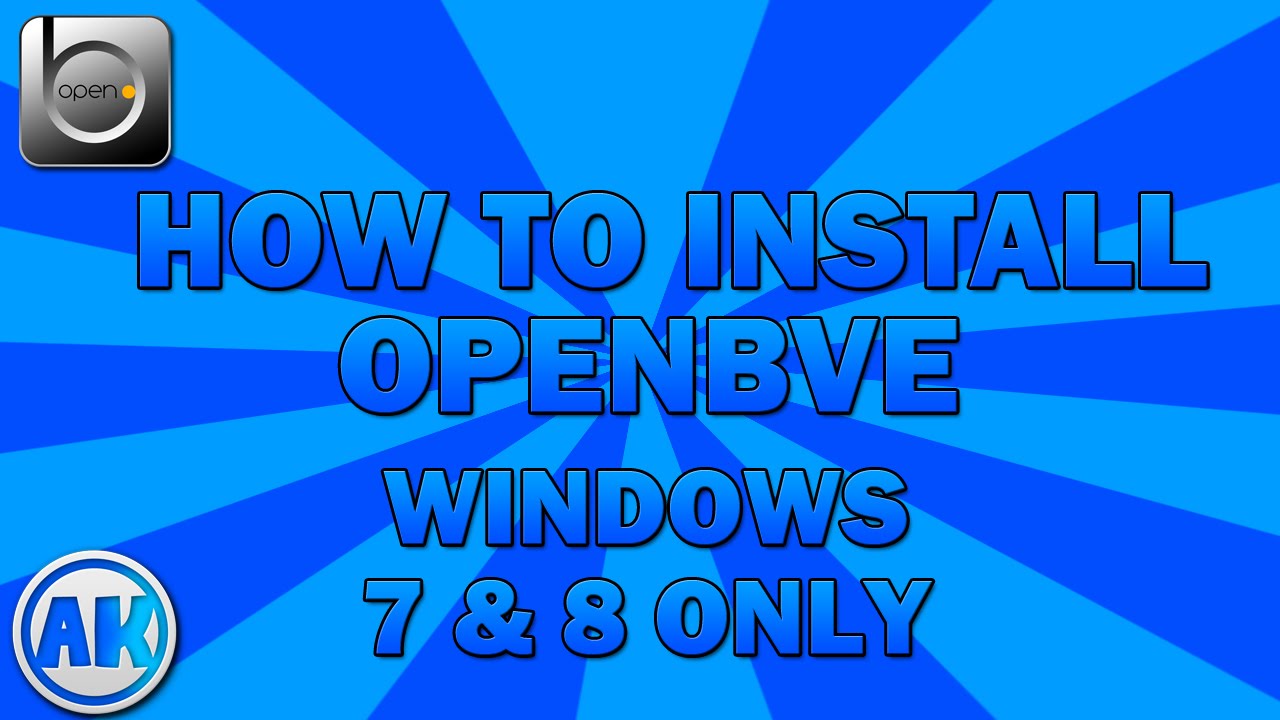 OpenBVE: How to install tutorial + GAMEPLAY