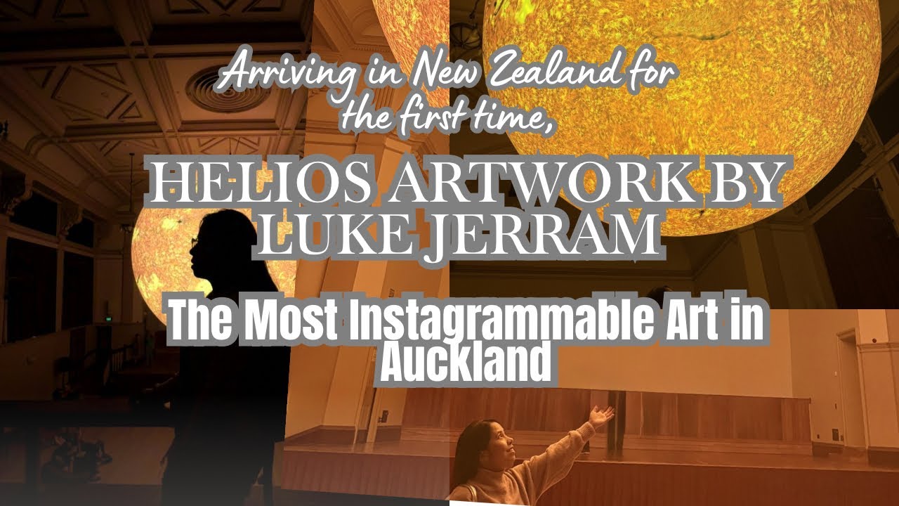 ARRIVED IN NEW ZEALAND Helios by artist Luke Jerram | This Giant Sun Artwork is Amazing!