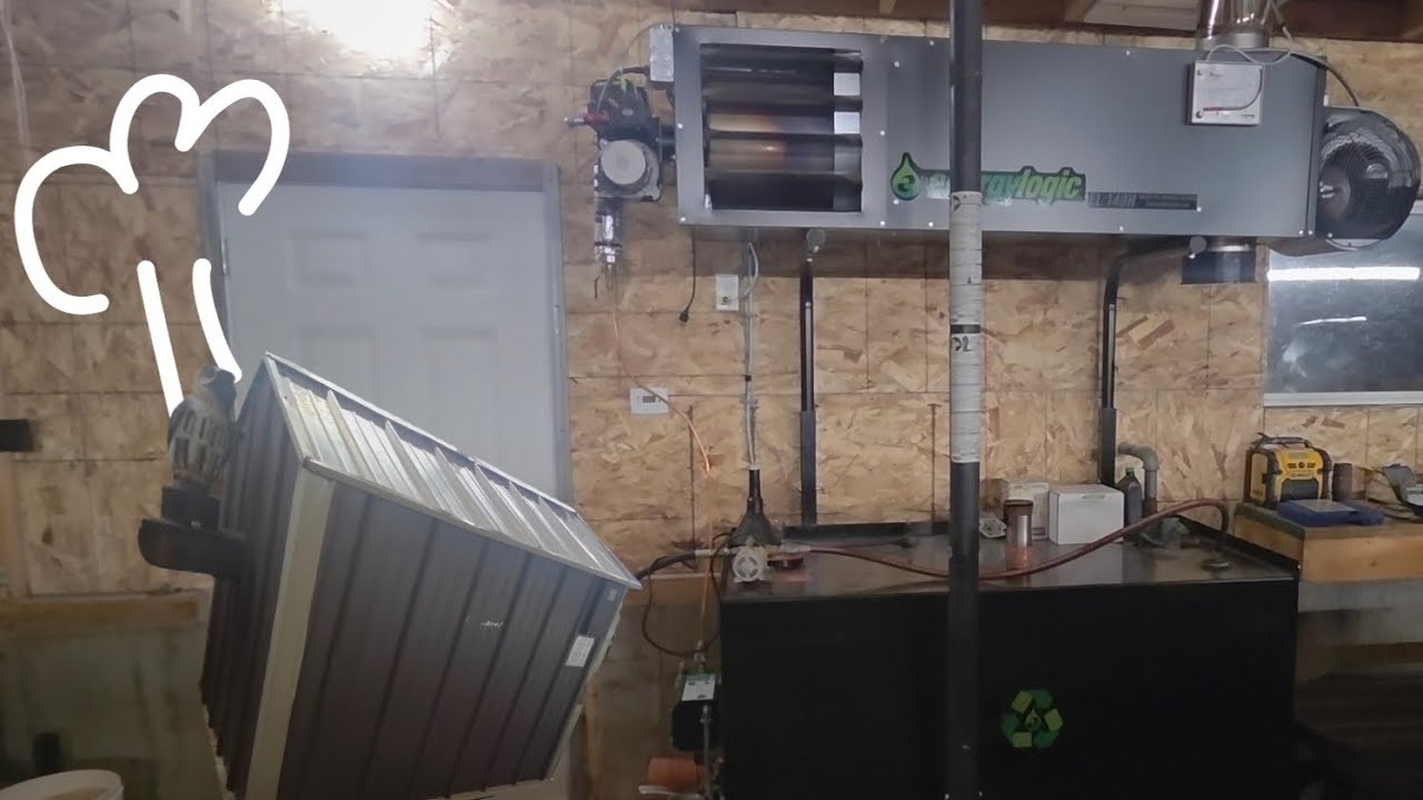 CANADIAN HEAT outdoor wood boiler vs waste oil furnace 