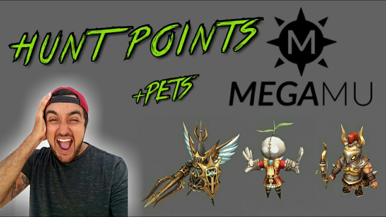 HUNT POINTS MEGAMU E ESCONDERIJO DOS PETS (MUONLINE)