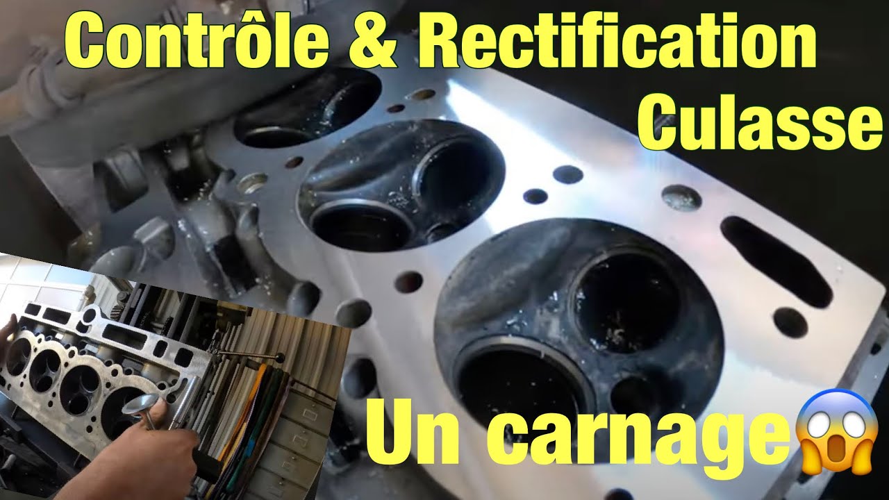 Controle et Rectification🔥de la culasse pour la R5 Alpine Turbo!🤩Un Carnage réparé!😆