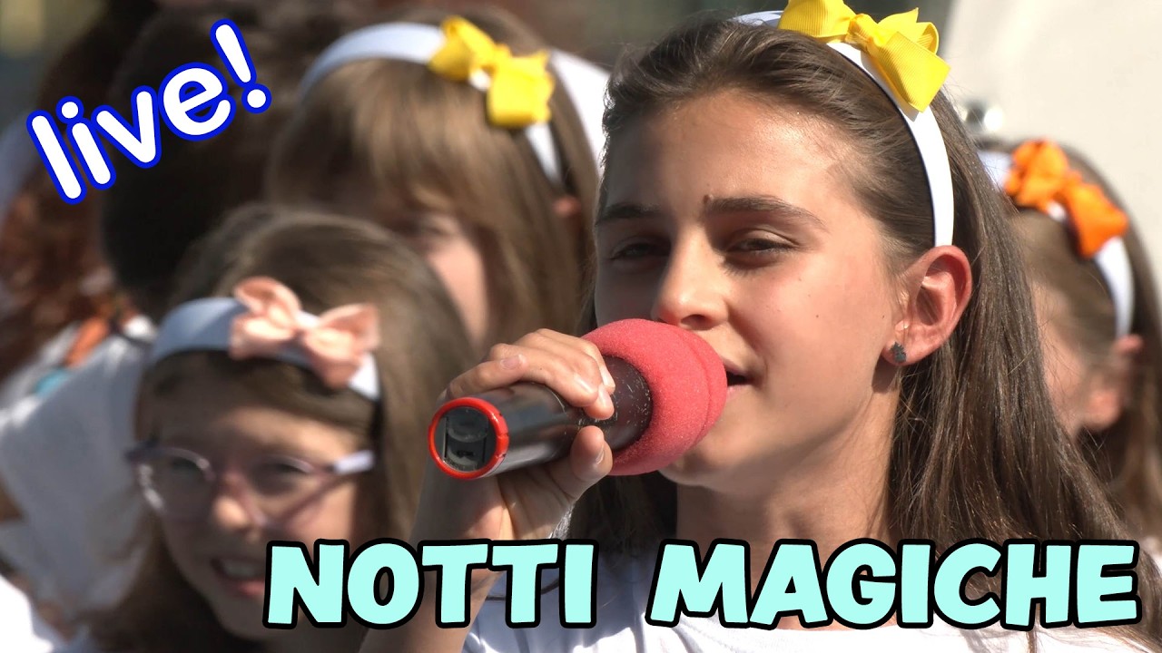 NOTTI MAGICHE - live allo stadio