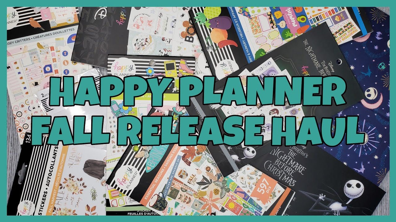 Happy Planner Haul | 2022 Fall Release