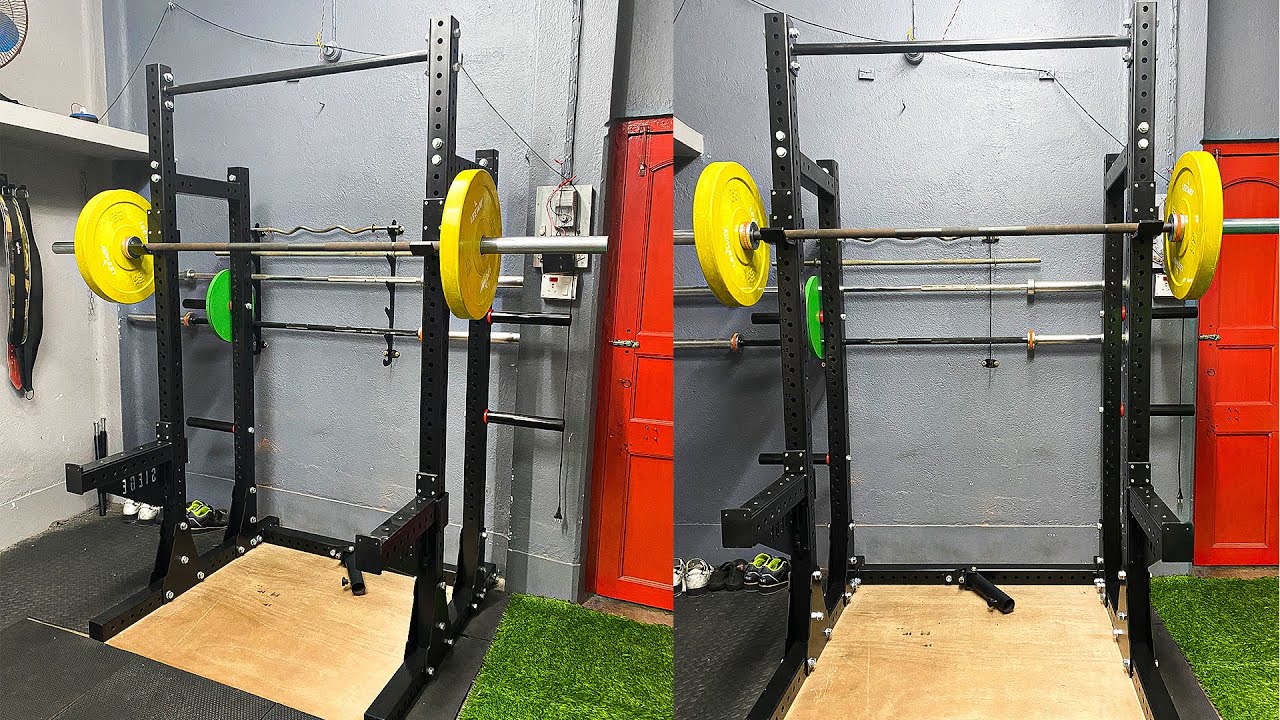 Unboxing Best Squat Rack For Home Gym in India - Siege Fitness Half Rack