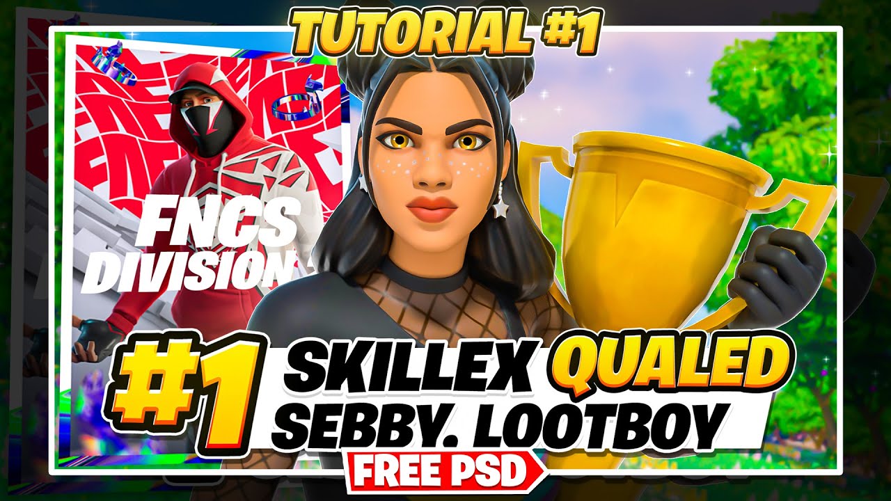 How to Make a Complete Fortnite Thumbnail (Step by Step) 🤑