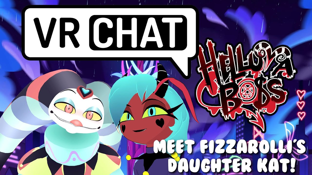 Meet Fizzarolli's Daughter Kat: Helluva Boss VRChat