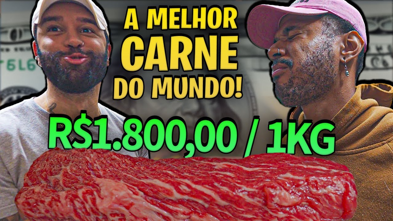 COMPRAMOS A CARNE MAIS CARA DO MUNDO [ R$1.800,00 O KG ] E FIZEMOS O MELHOR CHURRASCO DE TODOS!