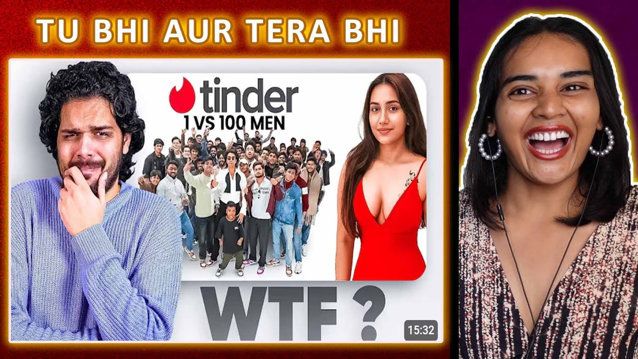 DESI TINDER IN REAL LIFE (WILD & WEIRD VERSION) REACTION | LAKSHAY CHAUDHARY | Neha M.
