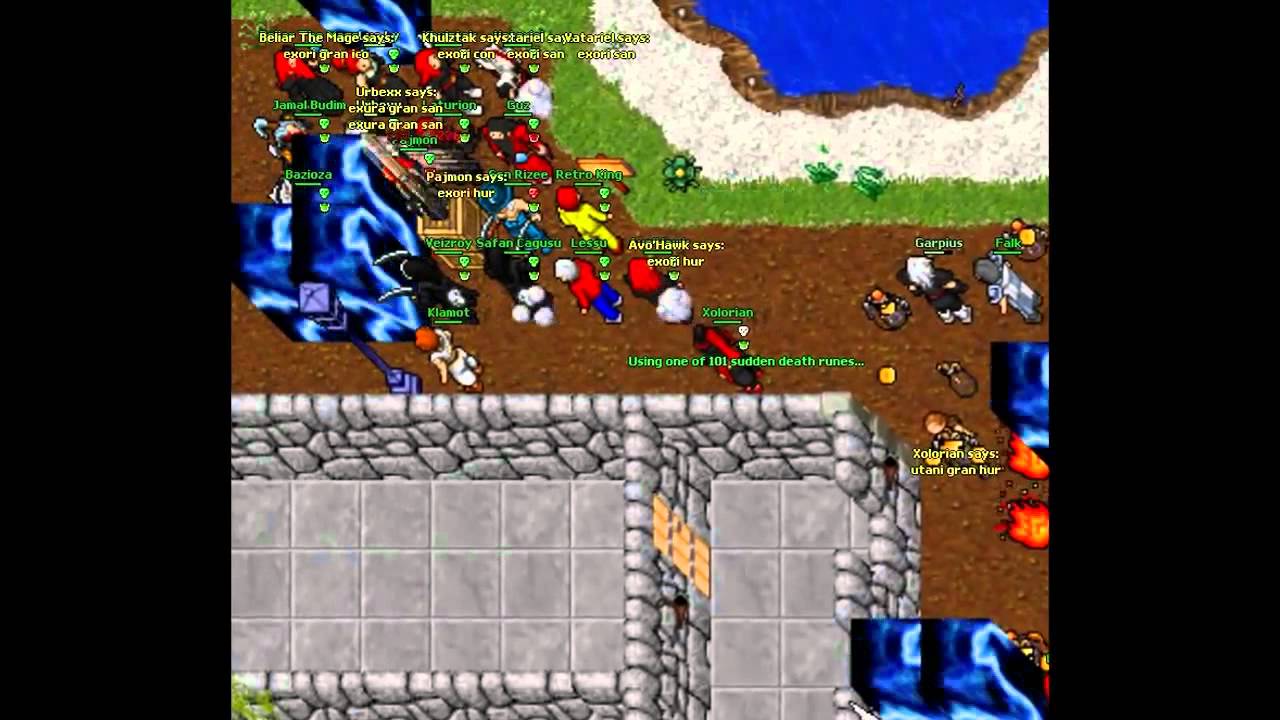 TIibia Kyra - Ardor VS Illmatic - The Best UE combo in Tibia history + Ventrilo Record