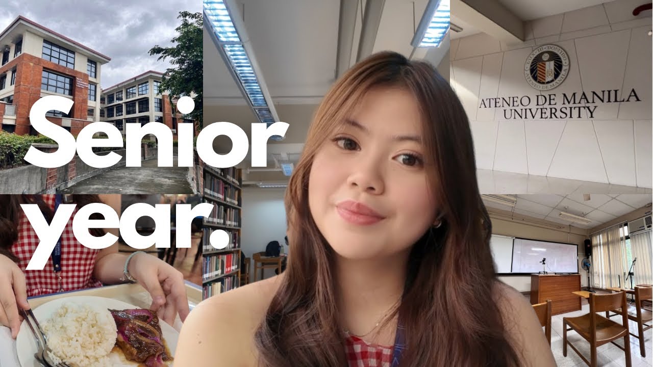 Моя последняя первая неделя в ADMU 🎓 + Видеоблог о еде и жизни в кампусе | College Ganaps 2025