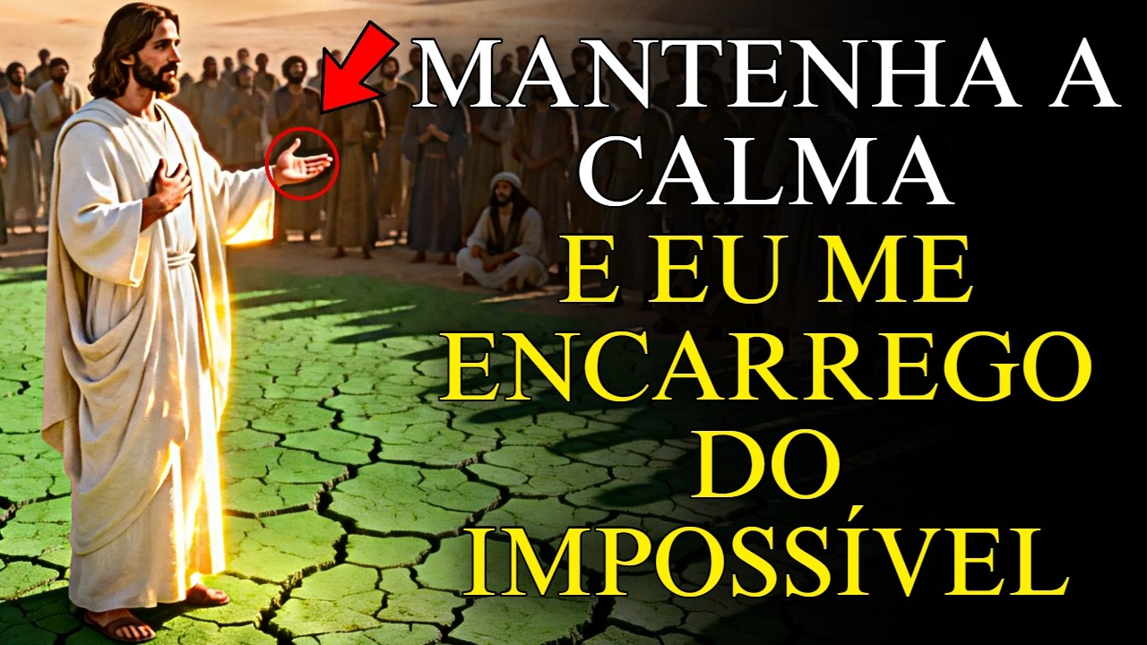 DEUS ASSUME O IMPOSSÍVEL quando você aquieta o coração e CONFIA no tempo dEle