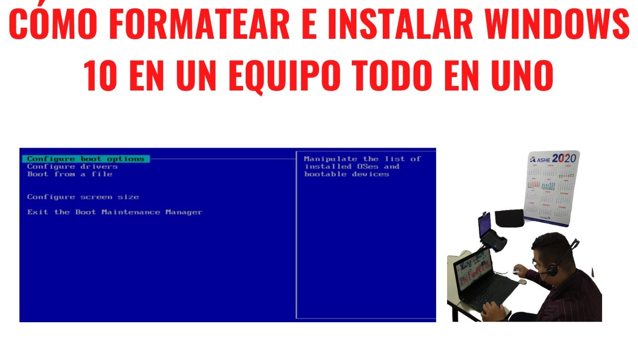 💻 Cómo formatear e instalar Windows 10 en un Equipo Todo en Uno 🖥️
