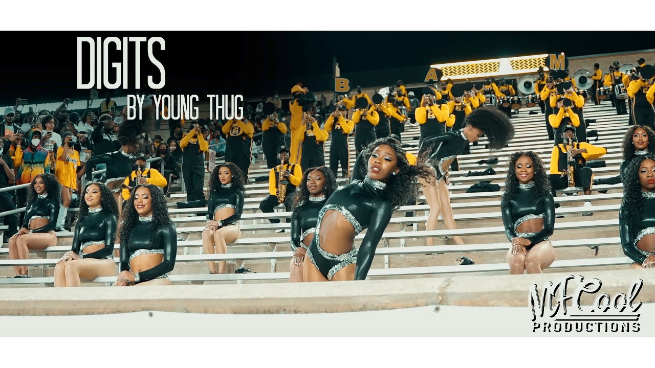 Digits (Stingette View) | ASU Marching Band & Sensational Stingettes (2021) | vs SU [4K]