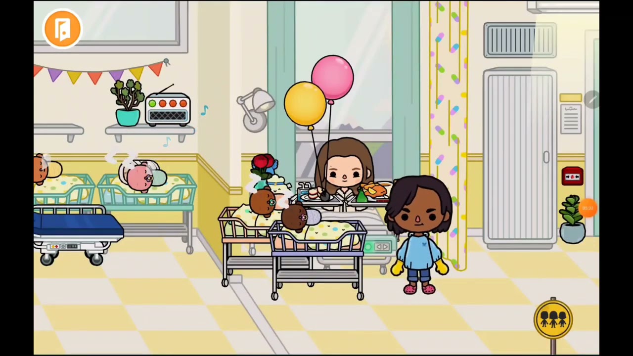 Toca boca. Ева и её семья. || 4 сезон 2 серия ||~♡ Тока бока больница, домик и детская площадка ♡~