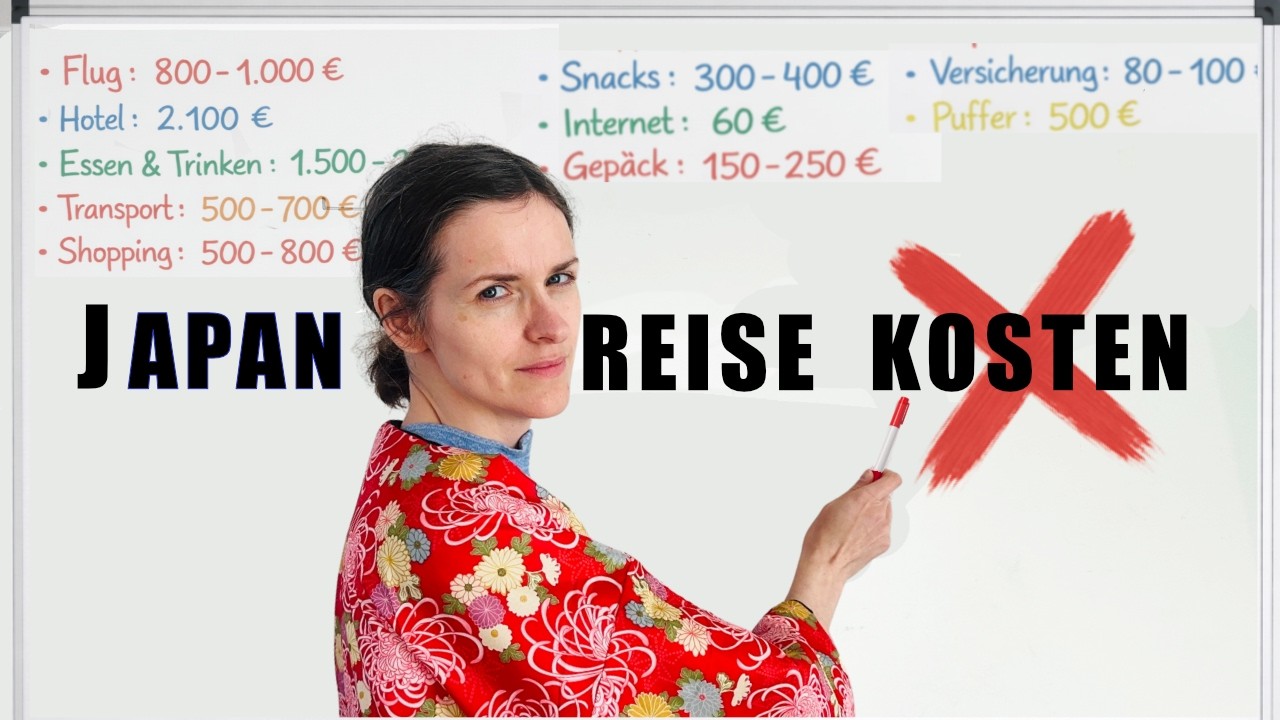 So NIE die JAPAN Reise KOSTEN berechnen! 🚫Anti-Kosten