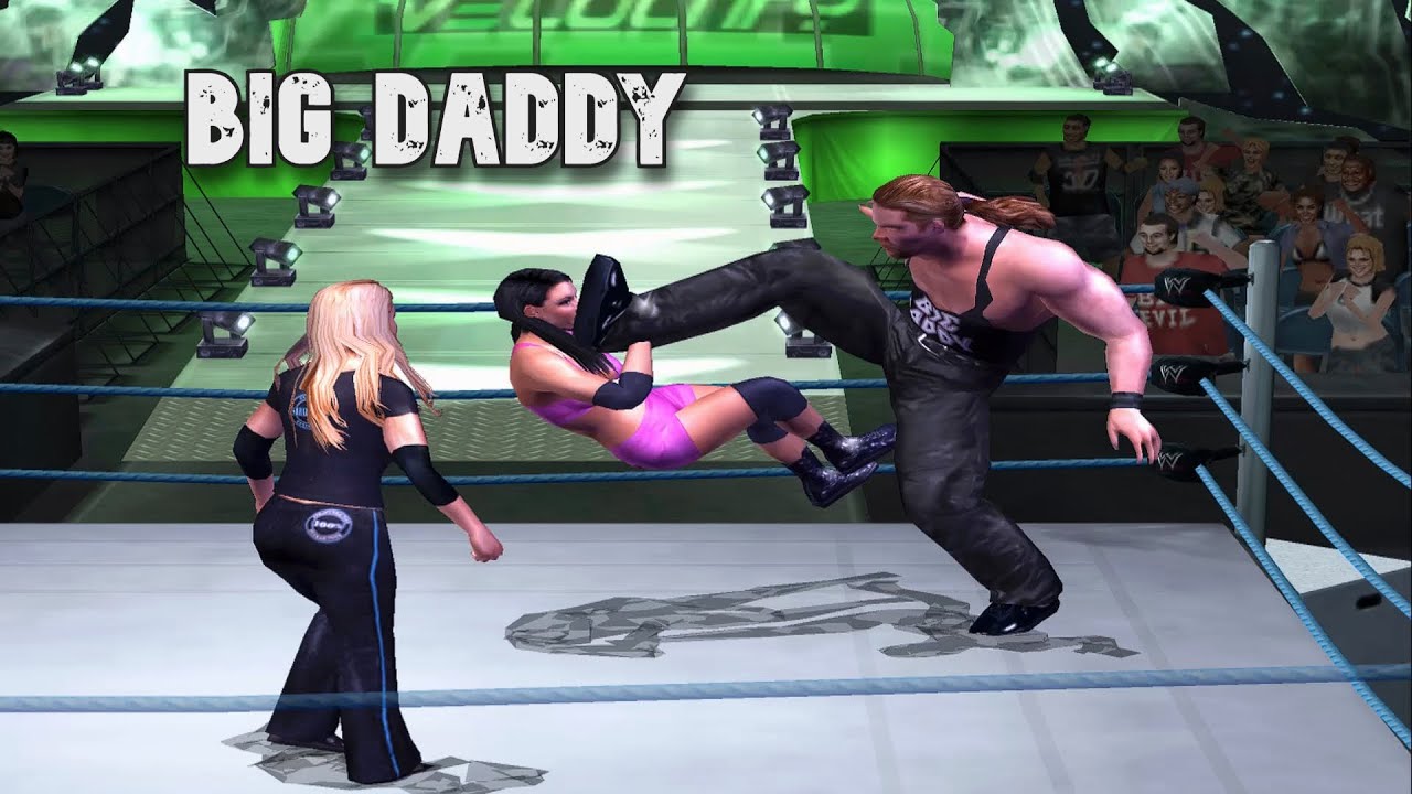 Kevin Nash vs. Trish & Victoria | VELOCITY | Handicap | Intergender | WWE SD! Here Comes the Pain