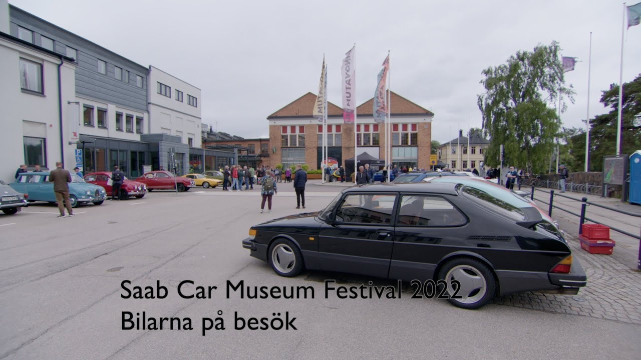 Bilarna på besök - Saab Car Museum Festival 2022