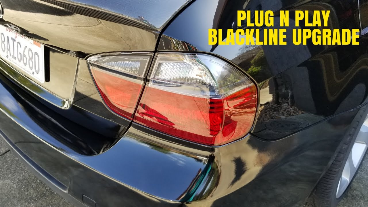 Blackline E90 Tail Lights / Cheap Sequential Upgrade!