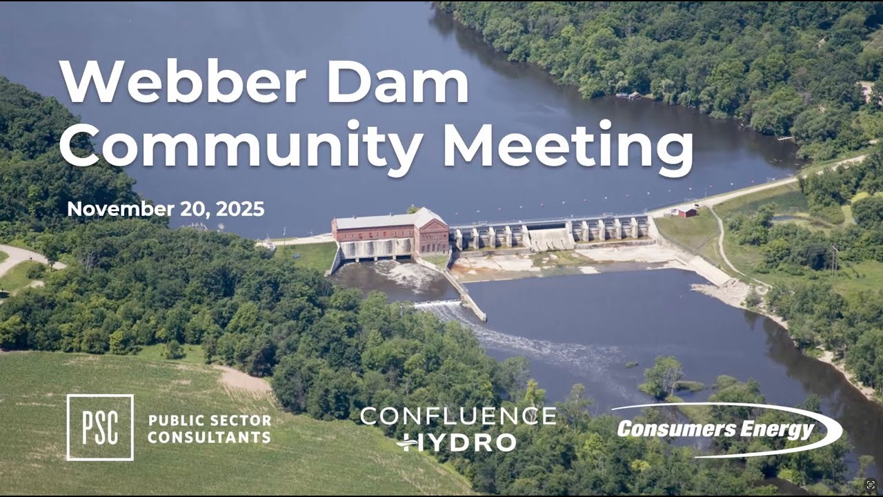 Webber Dam Community Meeting Nov 20, 2025