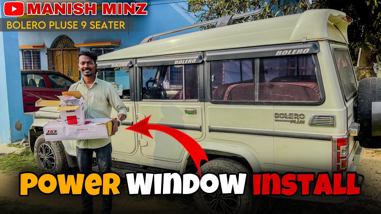 Finally Bolero me Power Window Lag gaya 😍