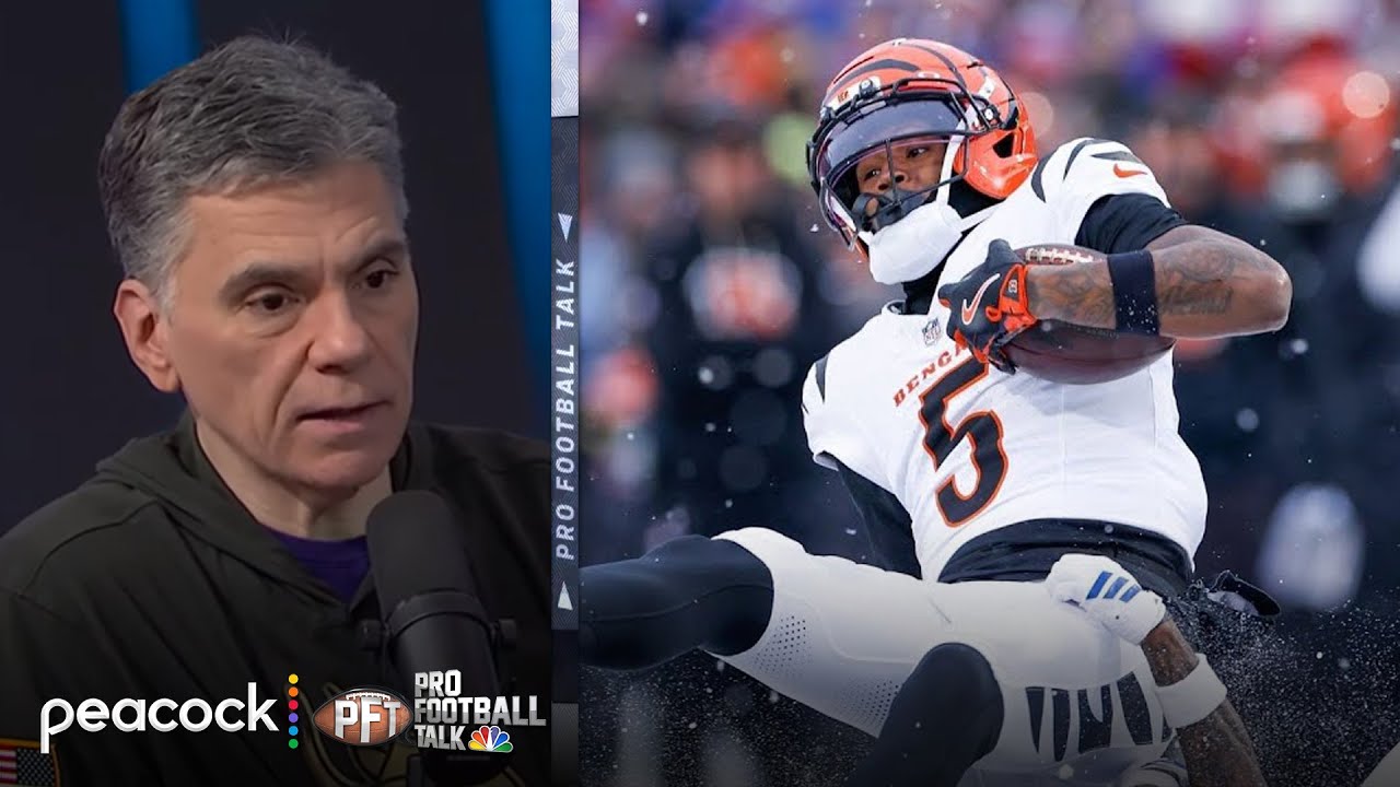 &lsquo;Uncomfortable&rsquo; to watch Bengals&rsquo; Tee Higgins after head injury | Pro Football Talk | NFL on NBC