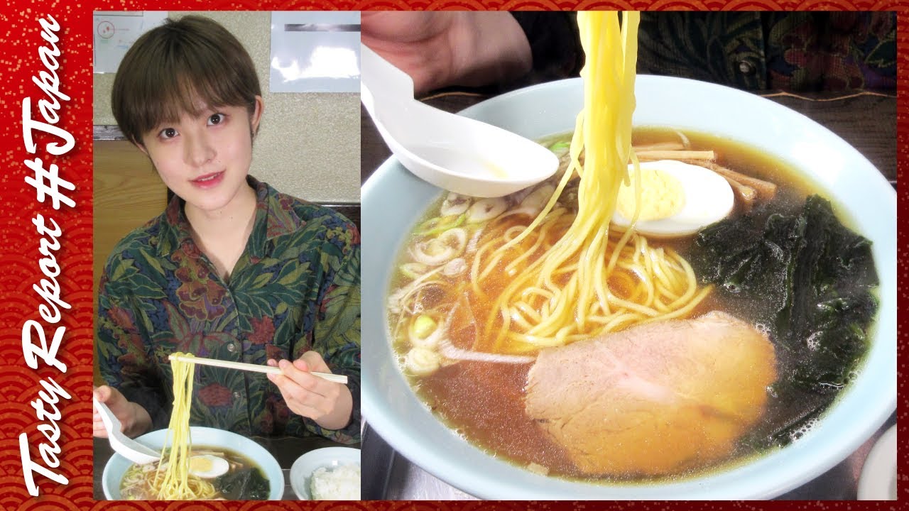 Matsuba|Рамэн с соевым соусом и рис|¥700JPY|₽494.51RUB|Токио|2020|Tasty Report Japan|Vol.01
