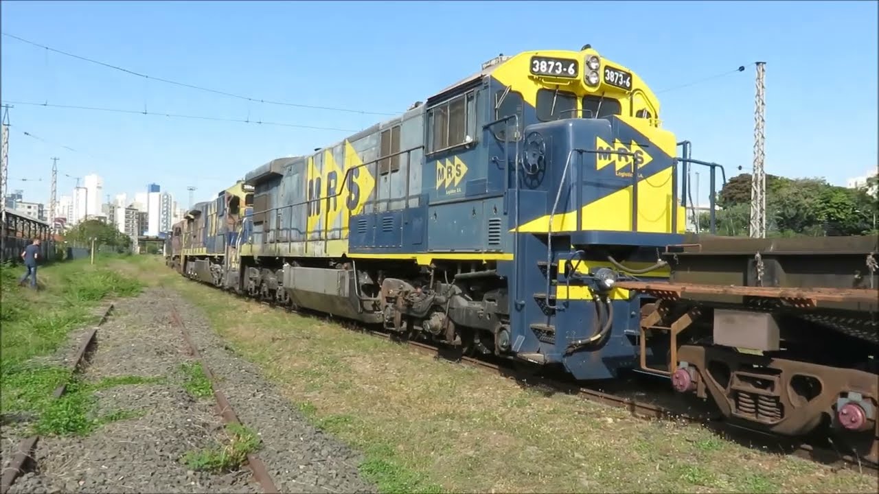 Trem bobineiro e manobras em Campinas no Encontro de Ferreomodelismo