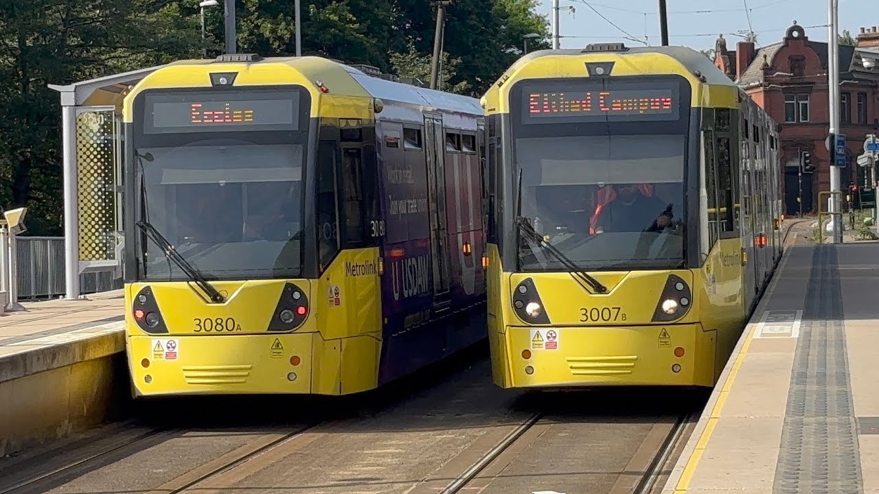 Tram-Spotting At Holt Town (13/8/25) | Manchester MetroLink (4K)