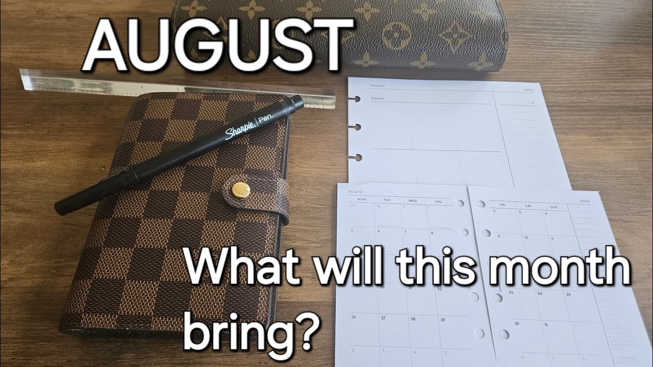 Let's Plan August!