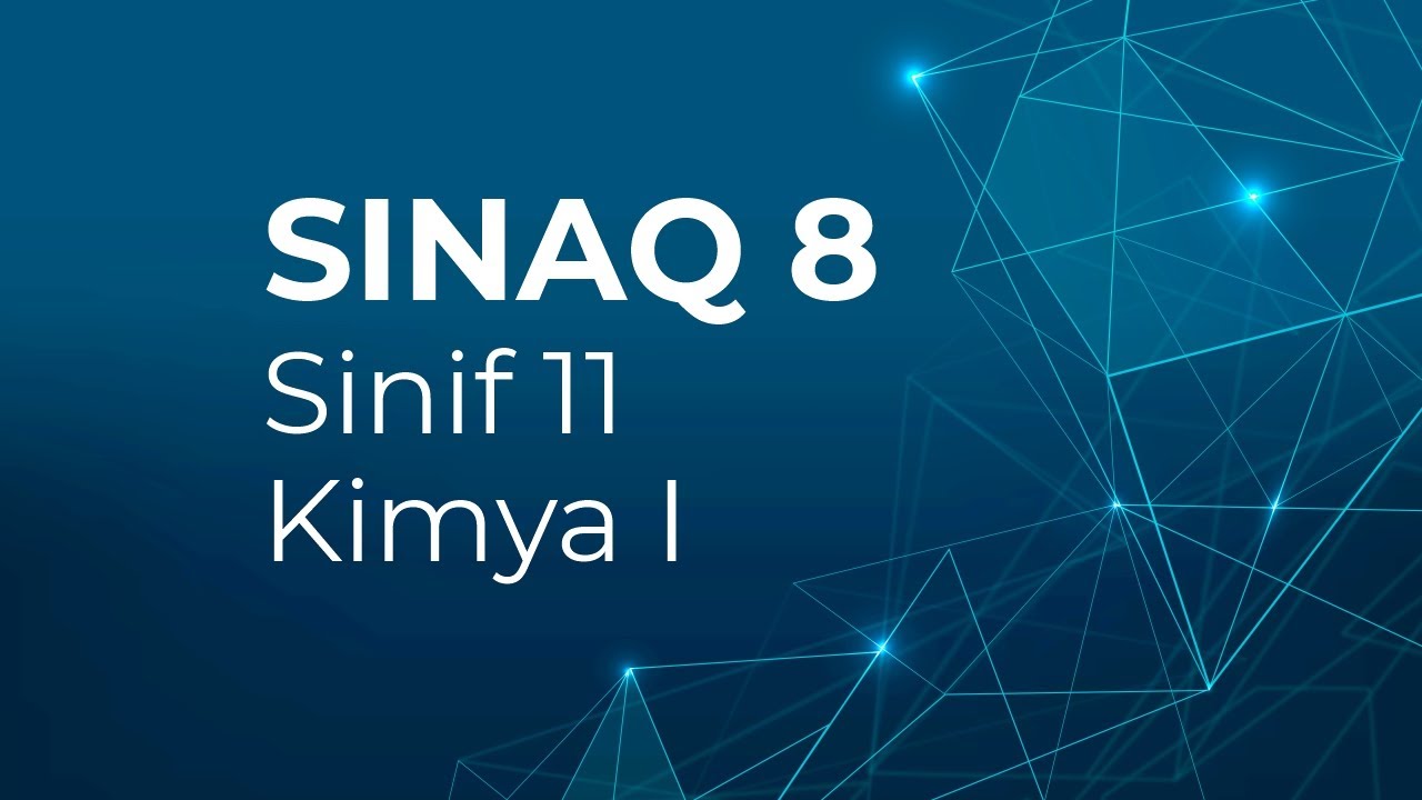 Kimya I 11-ci sinif Güvən Sınaq 8 Qrup fənləri üzrə