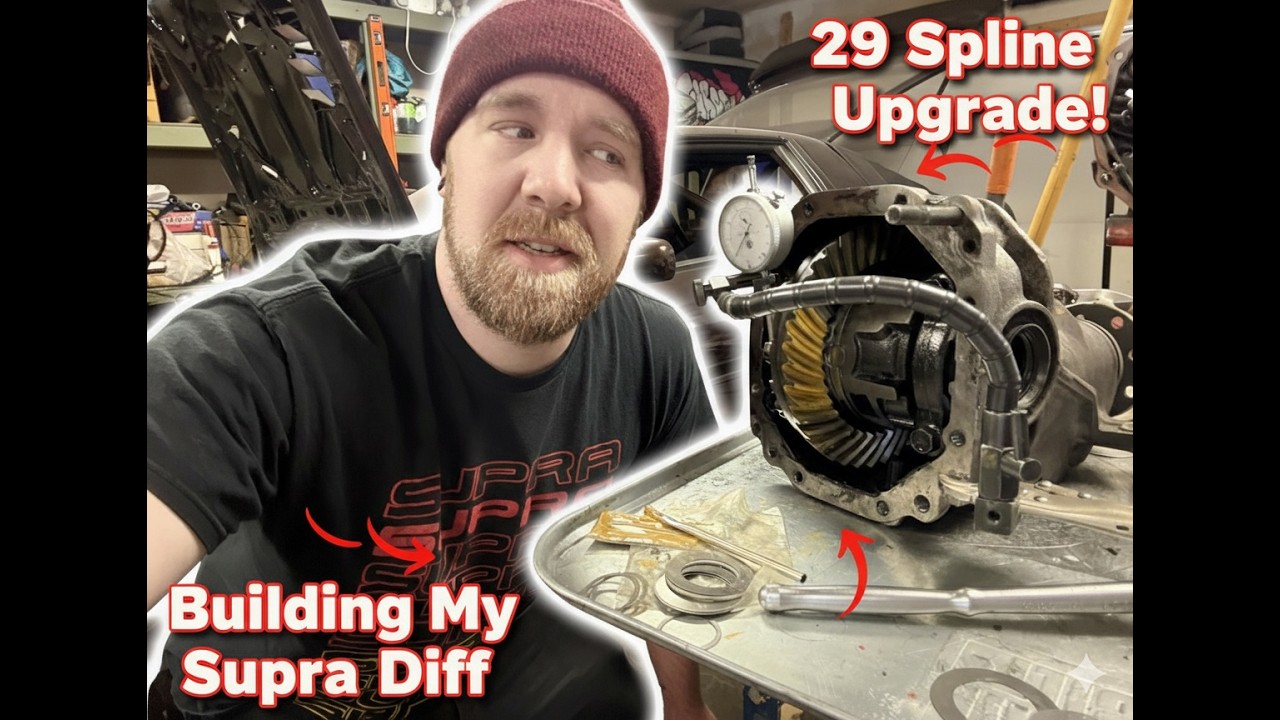 SUPRA DIFF UPGRADE! DRIFTMOTION 29 SPLINE KIT WITH SOLID PINION SPACER!