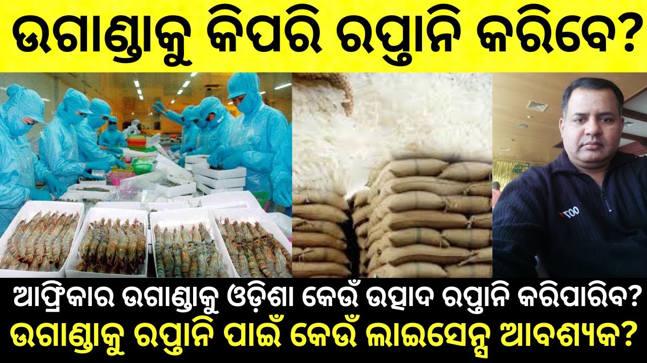 HOW TO EXPORT FROM ODISHA TO UGANDA | WHAT ARE THE PRODUCTS  ODISHA EXPORTS TO UGANDA #odisha #odia