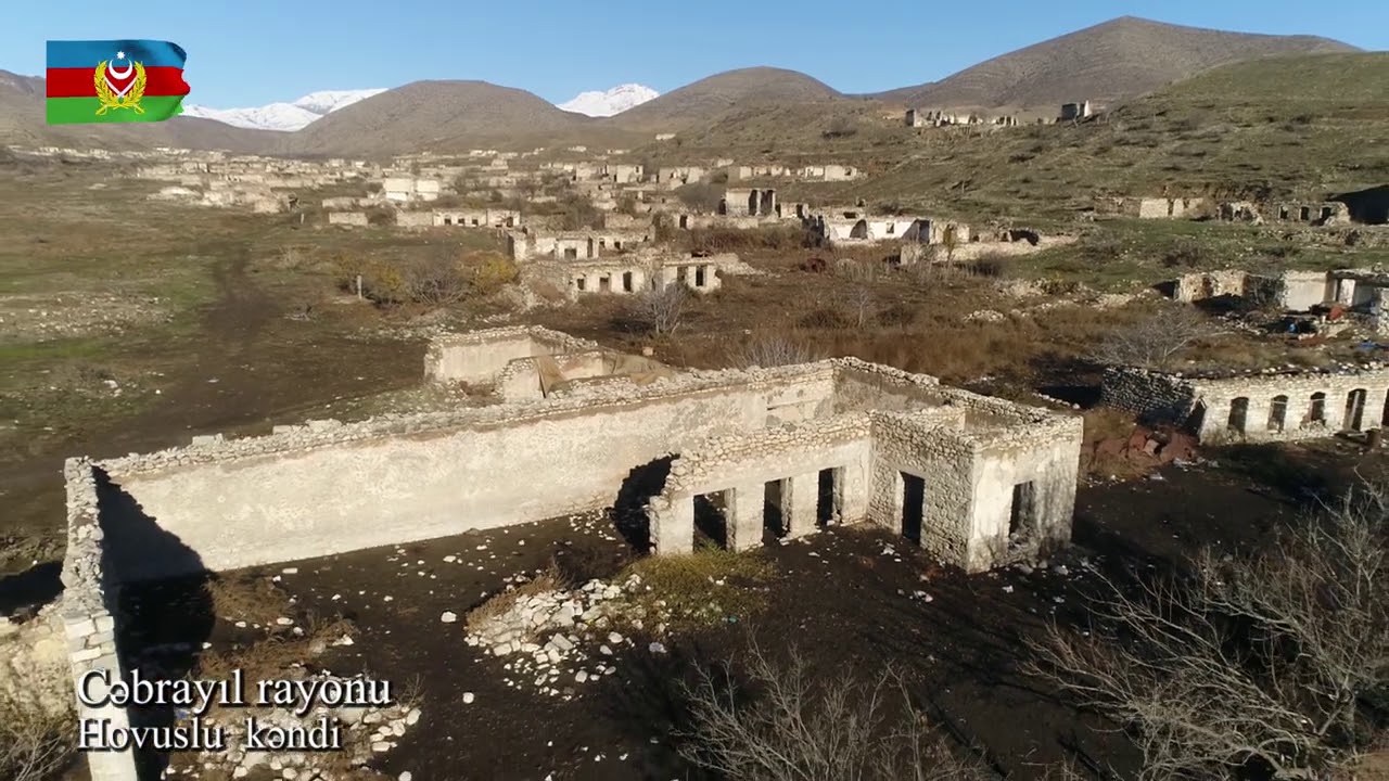 Cəbrayıl rayonunun Hovuslu kəndindən yeni videogörüntülər