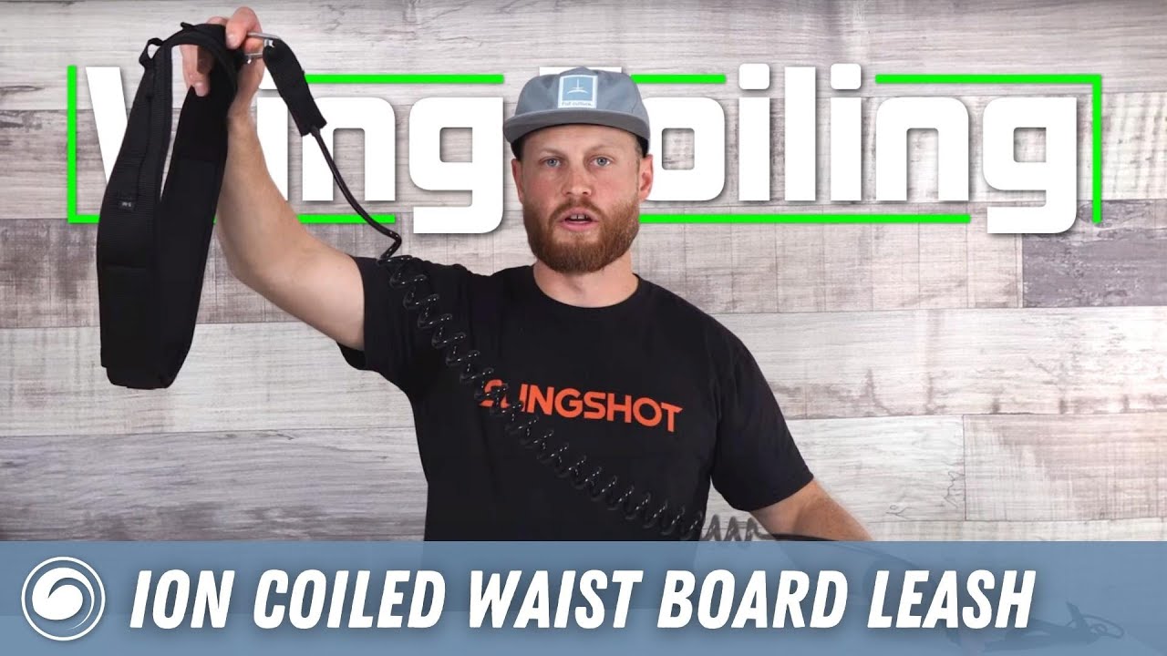 Wing Foil | ION Coiled Waist Leash
