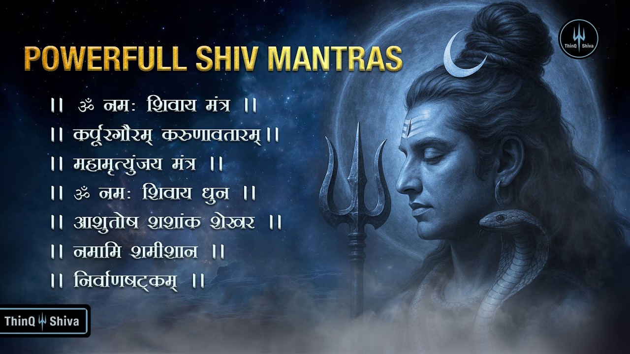 ☀️ START YOUR DAY WITH SHIVA | Powerful Morning Mantras for Peace, Focus & Positive Energy 