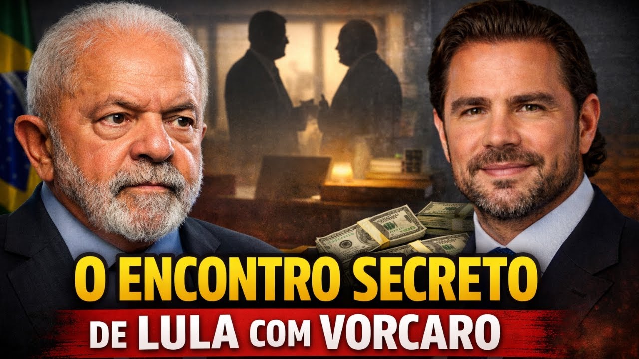Bomba: O encontro secreto de Lula com Vorcaro 📱