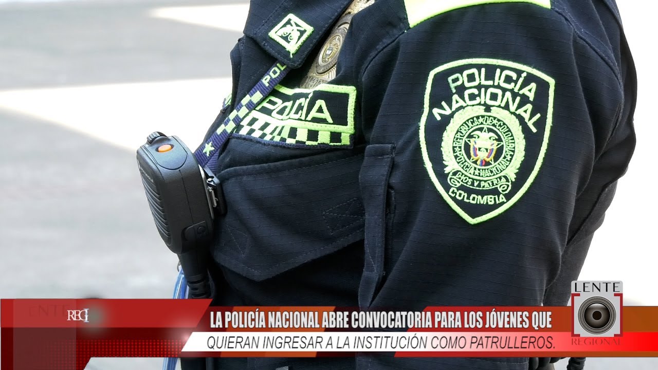 POLICÍA ABRE CONVOCATORIAS PARA ASPITANTES A PATRULLERO