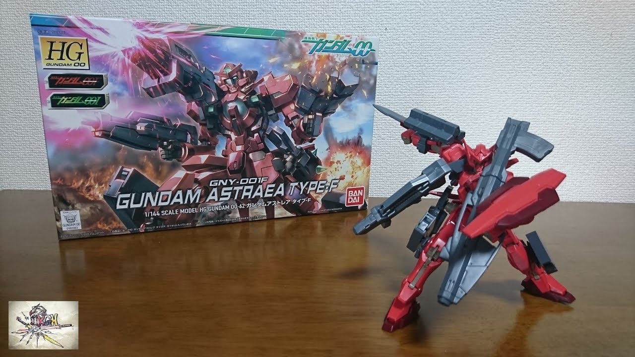 （武装が盛りだくさん！赤いエクシアにも組める？）HG ガンダムアストレア タイプ－F　レビュー