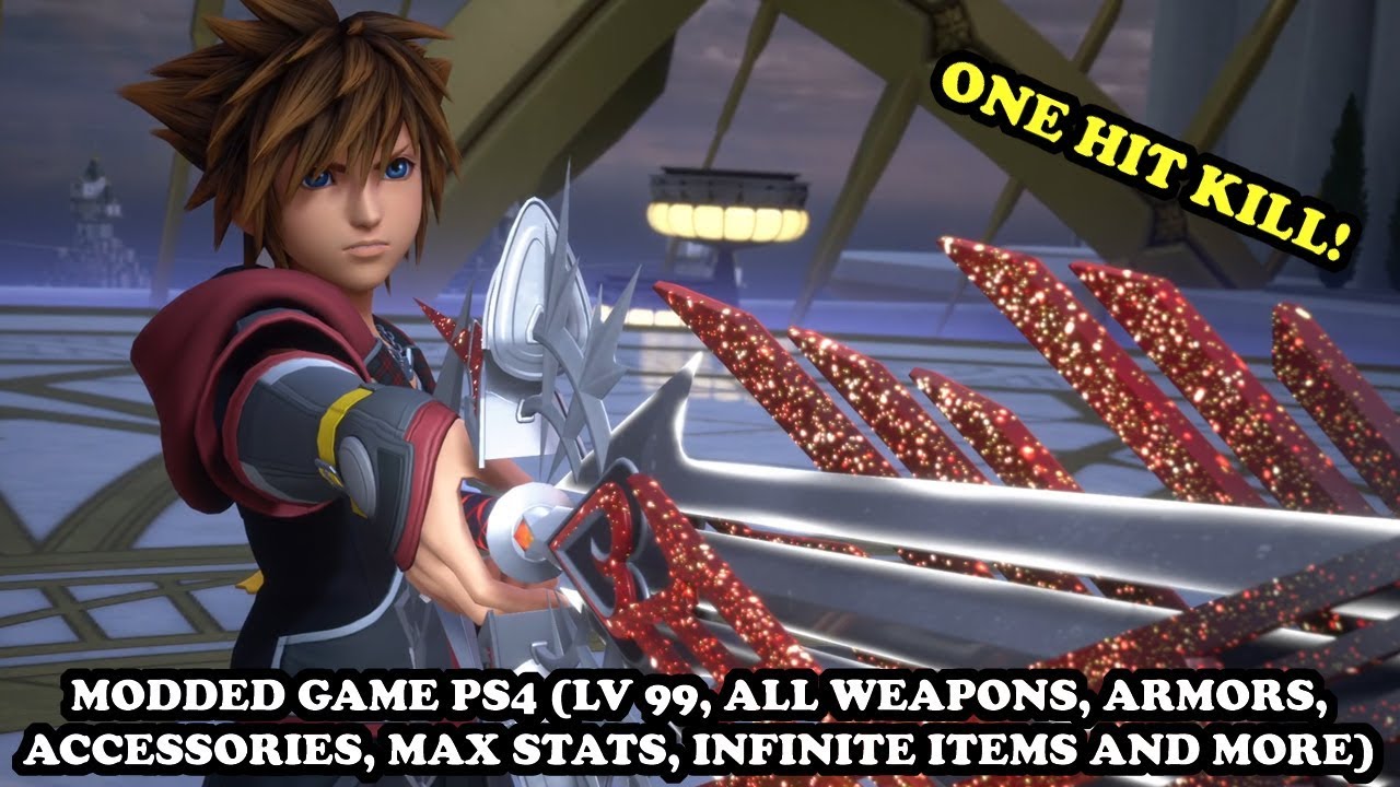 MODDED KINGDOM HEARTS III [ONE HIT KILL, INFINITE MATERIALS & MORE]