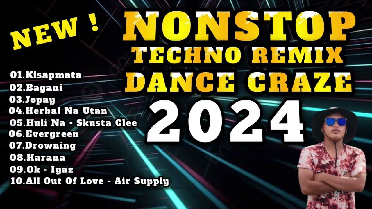 NONSTOP TECHNO REMIX | DANCE CRAZE 2024 | DJ KOYKOY REMIX