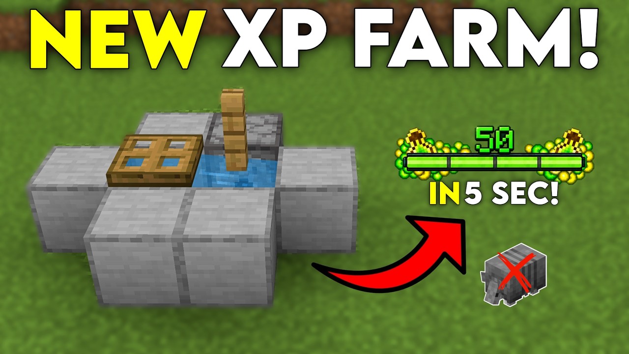 NEW BEST EVER XP FARM in Minecraft Bedrock! (26.1+)
