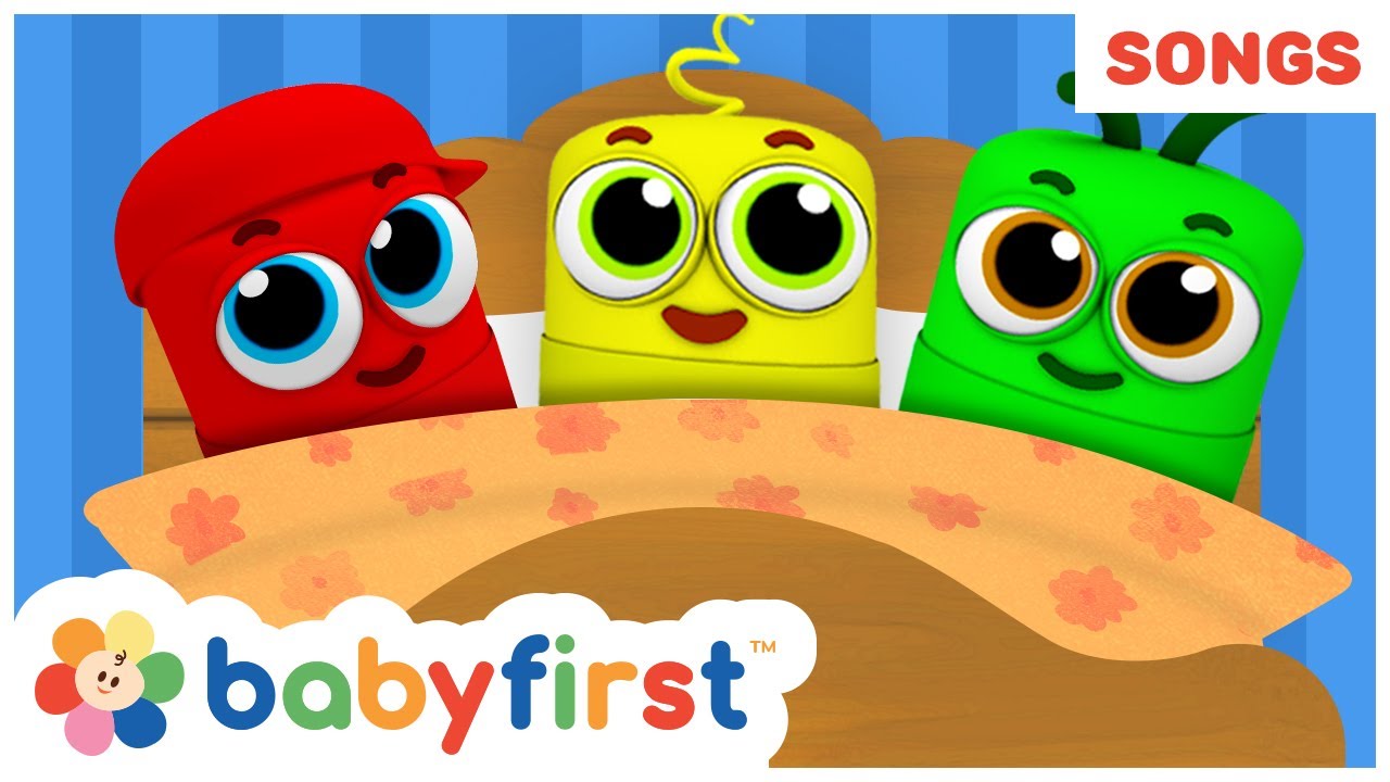 Ten In The Bed & More Nursery Rhymes W Color Crew | Learn Numbers & Colors for Babies | BabyFirst TV