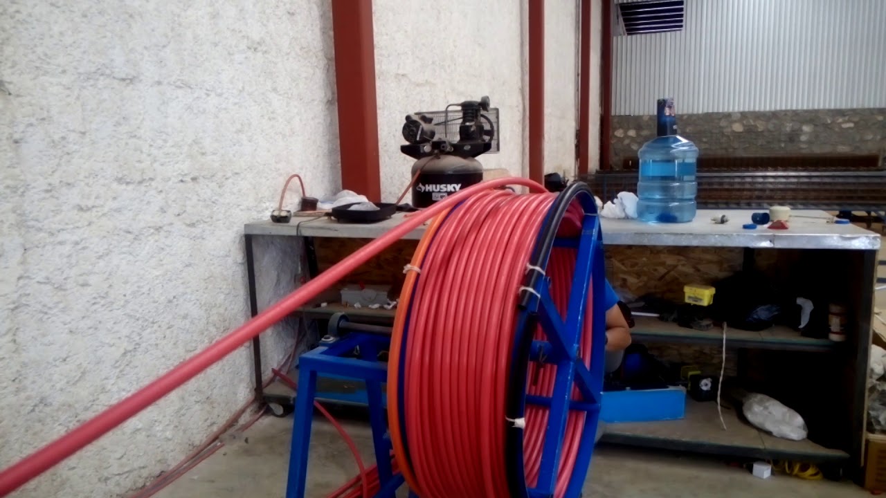 Fabricaci&oacute;n de poliducto de 1/2 el&eacute;ctrico