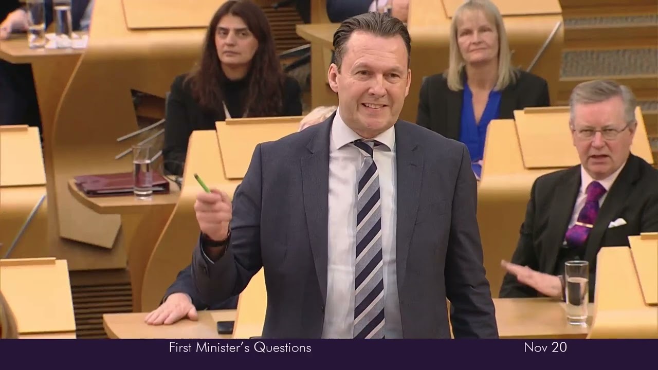 First Minister's Questions- 20 November 2025