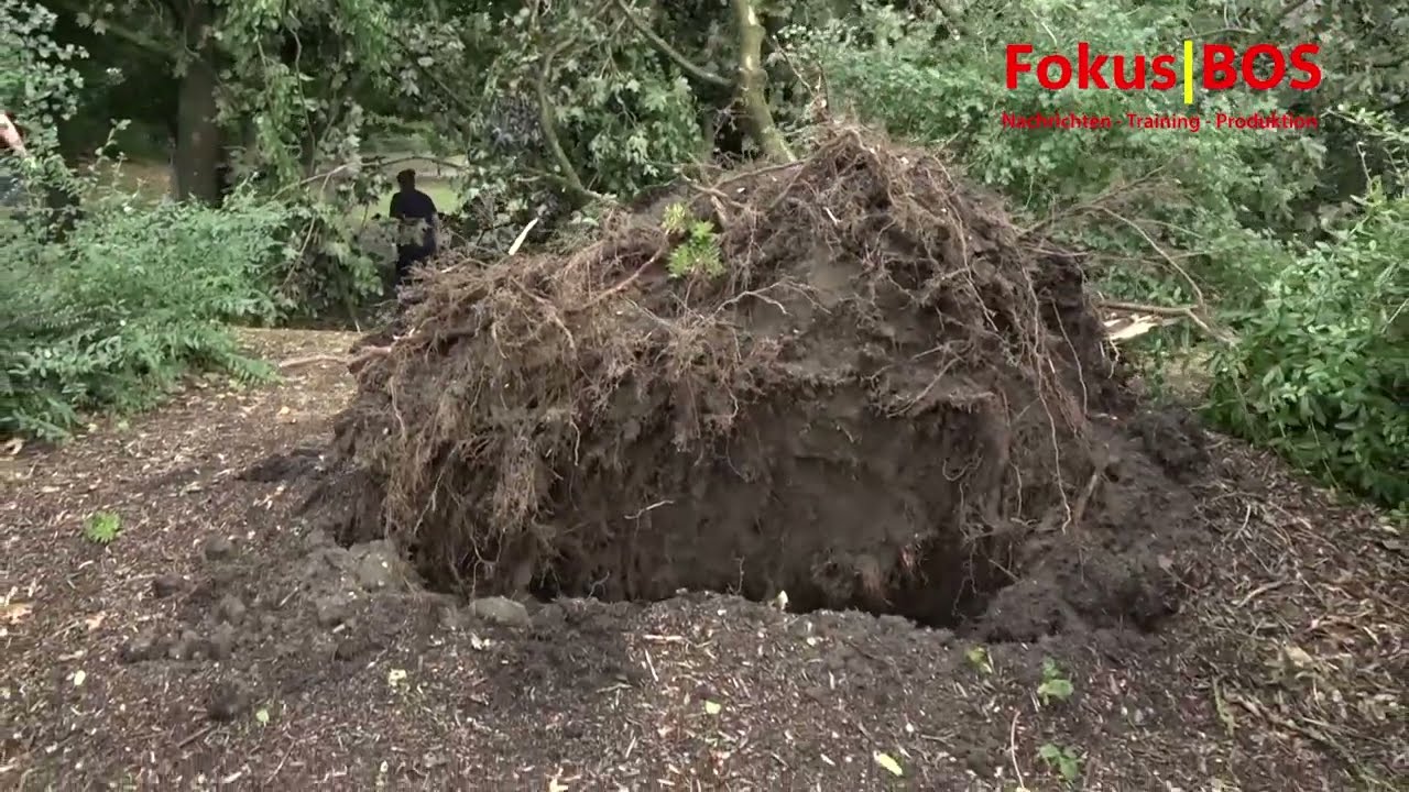 200 Einsatzkräfte im Einsatz - Zweites Unwetter binnen von vier Wochen trifft Krefeld | 02.07.2025