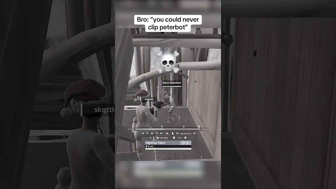 Peterbot can't hang 🤣