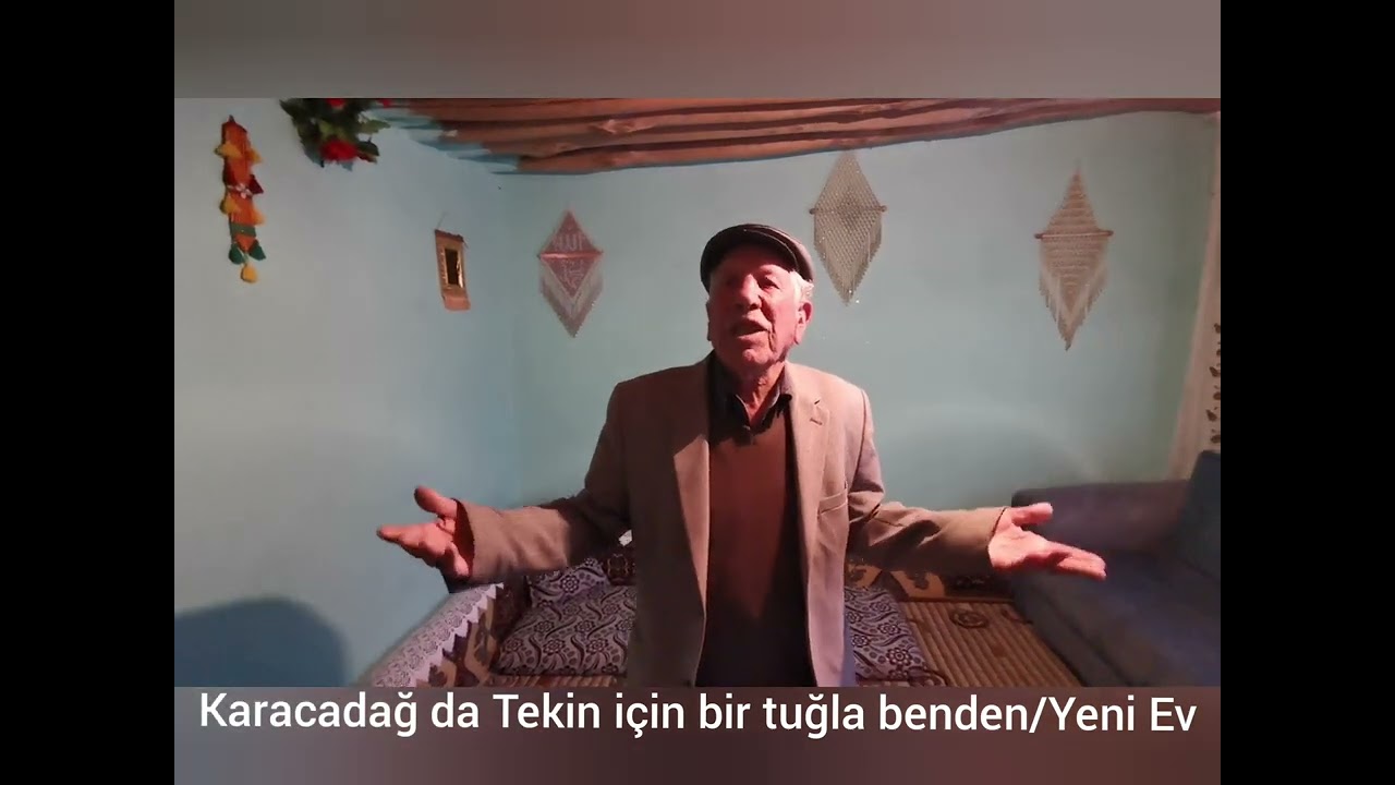 Karacadağ/Kulu da Tekin için bir tuğla benden-Yeni Ev-Zincirlikuyu Ramazan Ates