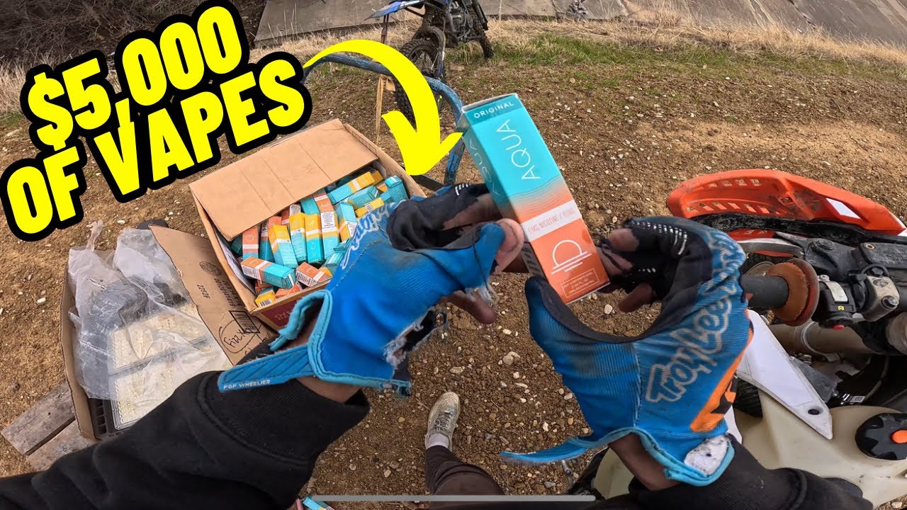 MOTORCYCLE VAPE HIEST REAL LIFE GTA SIDE QUEST!!