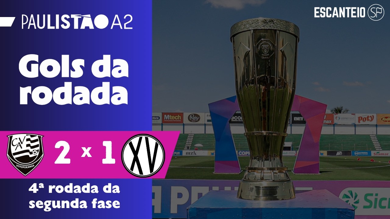 CAV VAI &Agrave;S SEMFINAIS | Votuporanguense 2 x 1 XV de Piracicaba | Gols do Paulist&atilde;o S&eacute;rie A2 2026