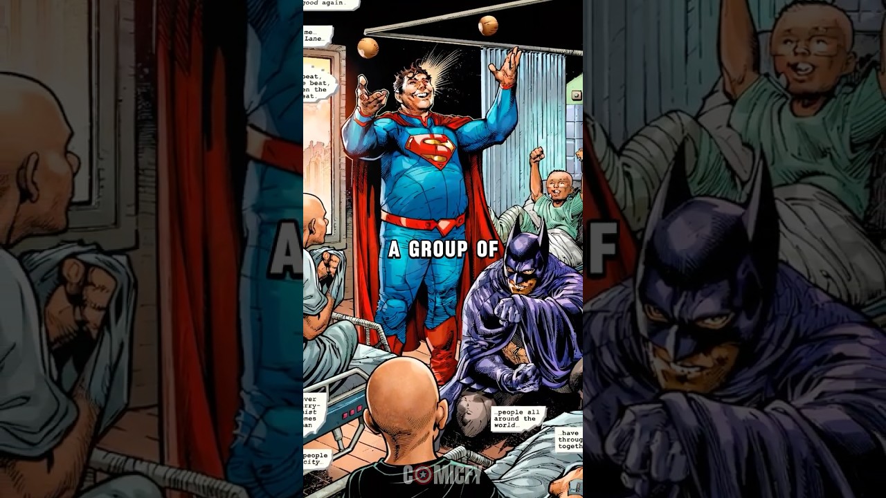 Superman Visits Sick Children Again..